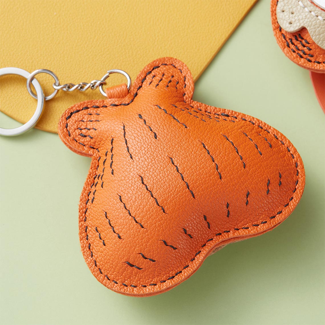 Funny Design Keychains for Kids Women and Men | Genuine Leather DIY Crafts - Wirkin™