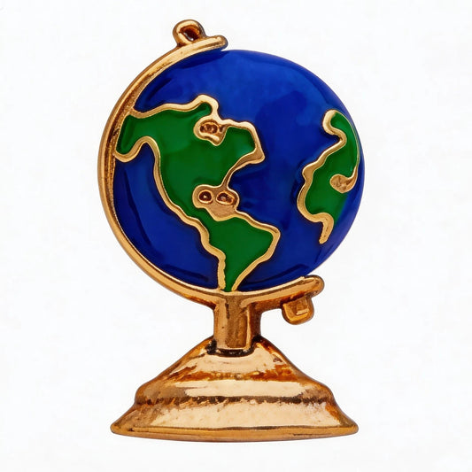 Gold globe