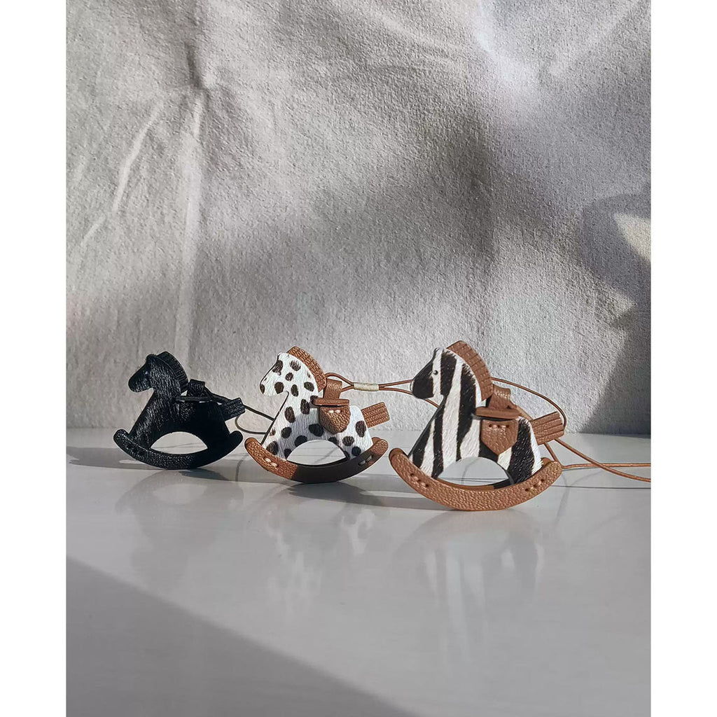 Wirkin® Leather Fur Horse Charm