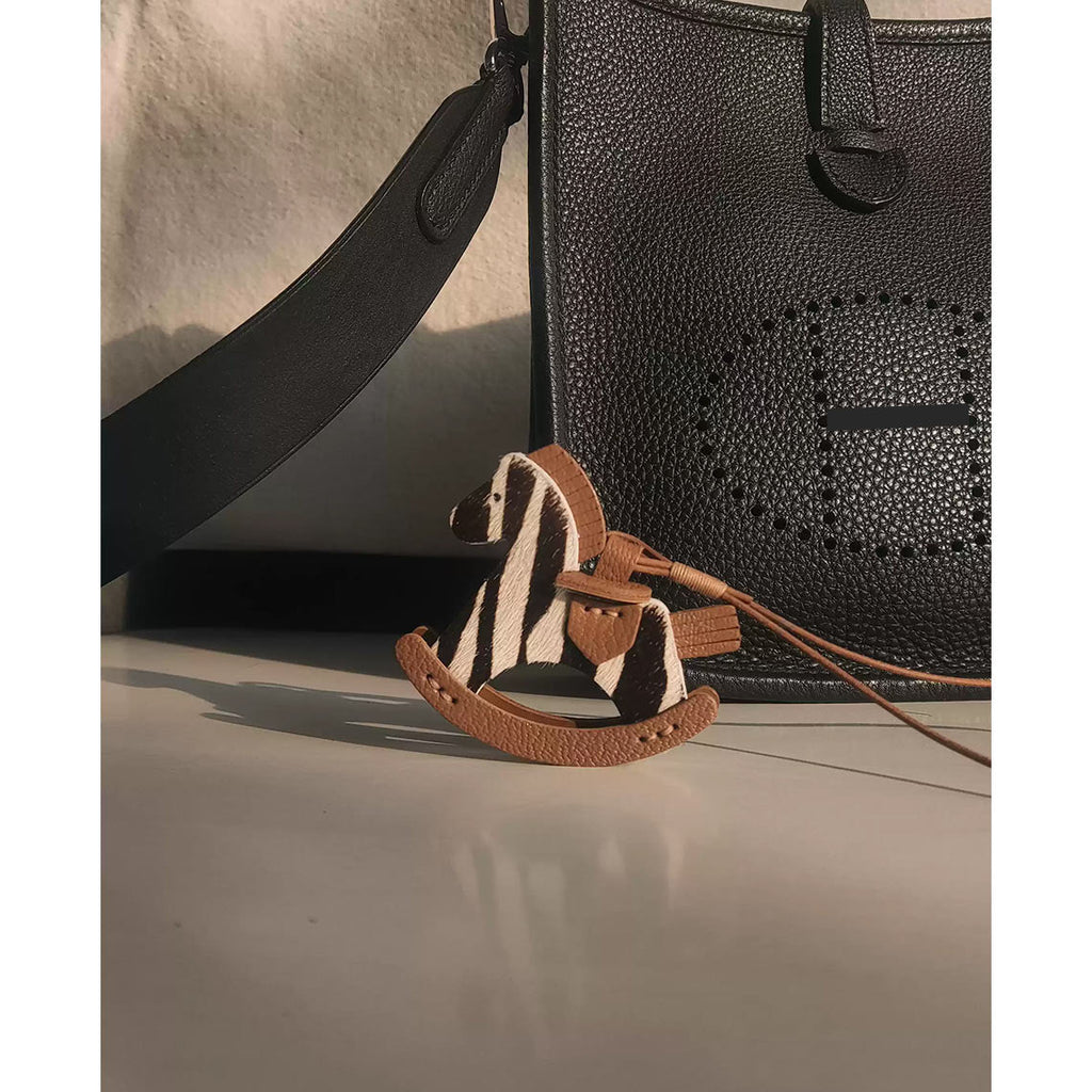 Wirkin® Leather Fur Horse Charm