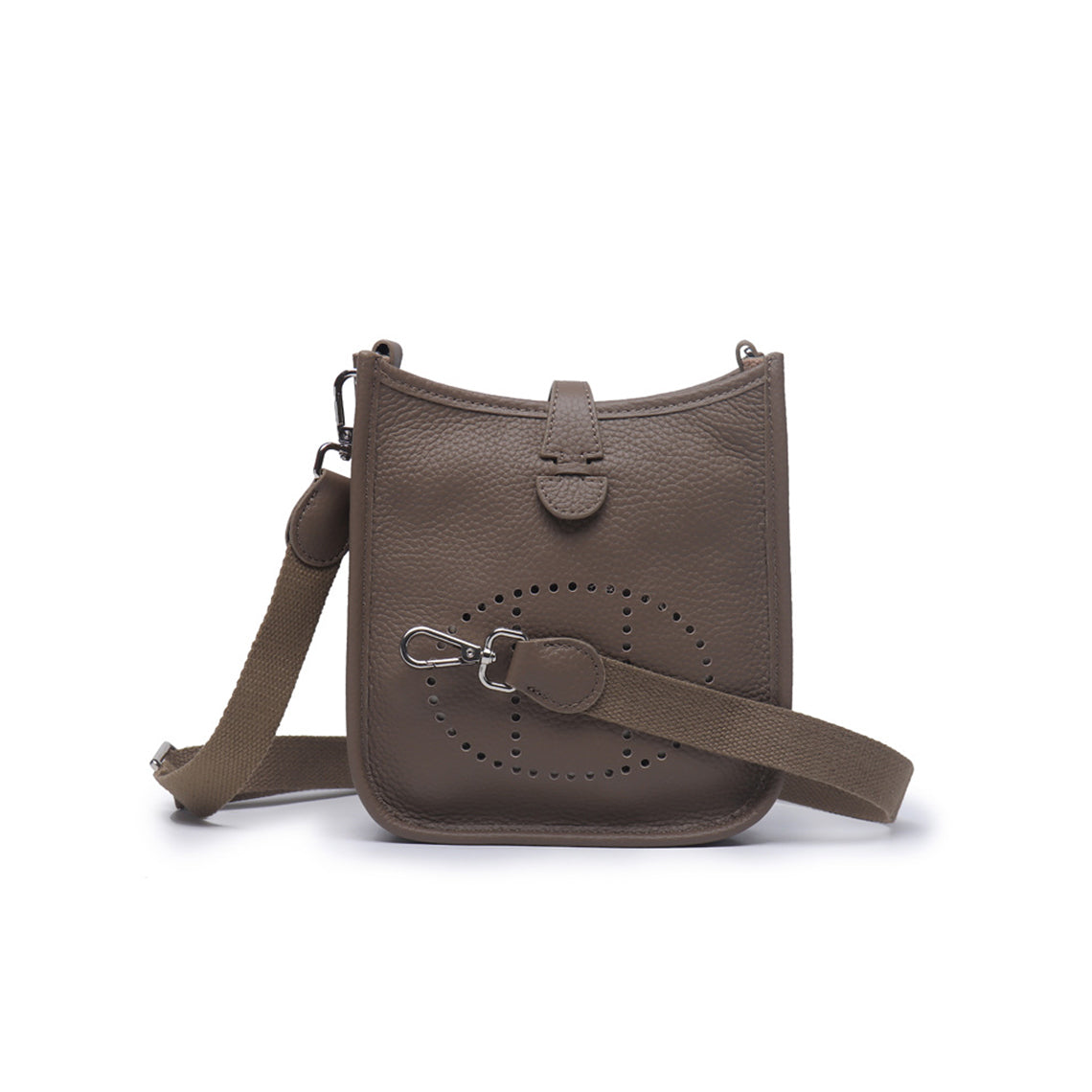 Top Grain Leather Inspired Evelyne Crossbody Bag
