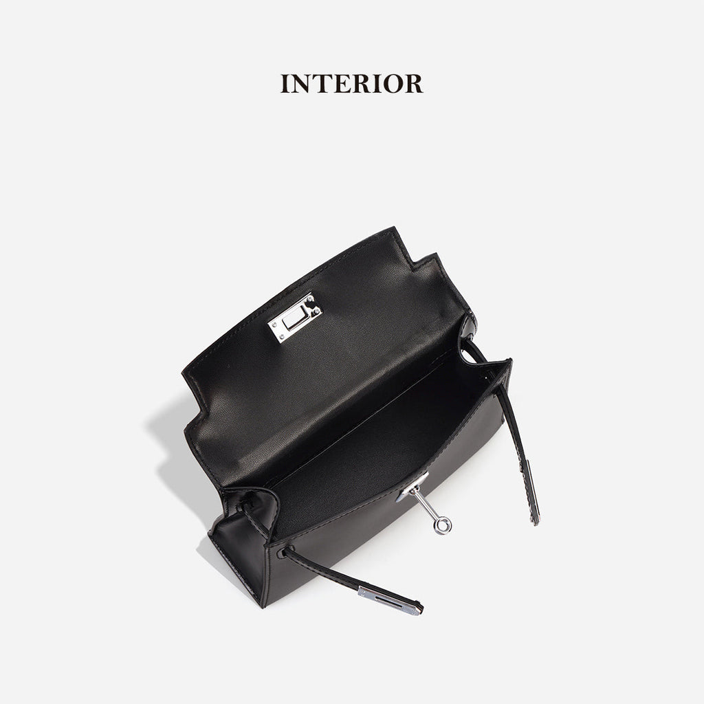 Inspired Mini Kelly Bag Interior | Small Leather Bags for Women - Wirkin