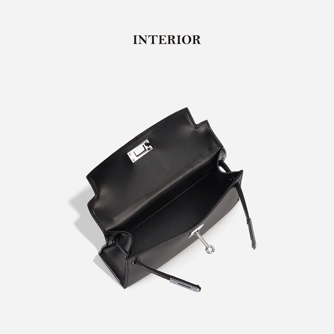 Inspired Mini Kelly Bag Interior | Small Leather Bags for Women - Wirkin