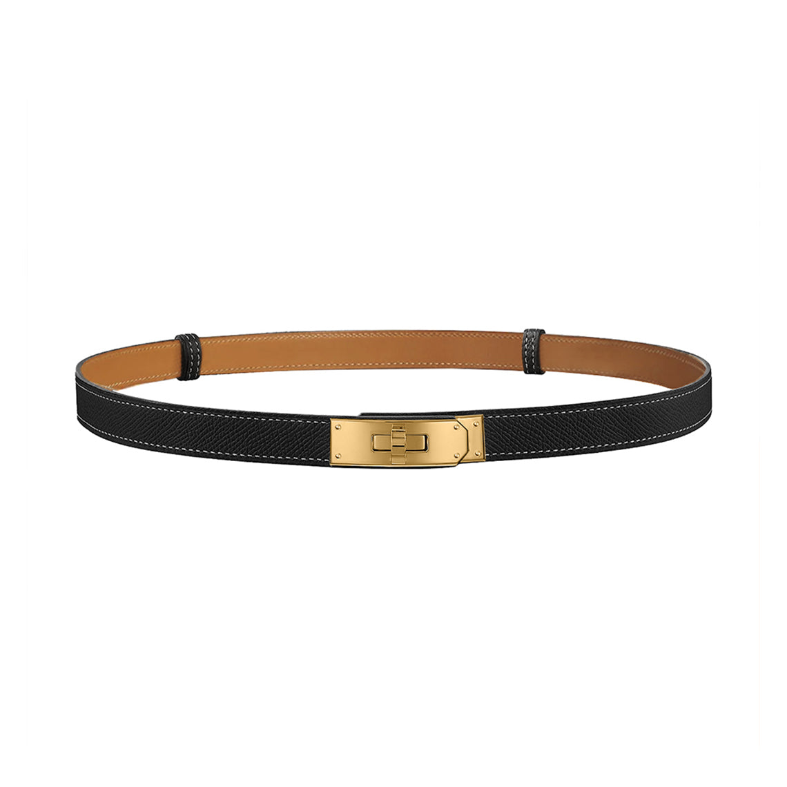 DIY Hermes Kelly Belt | Black Kelly Belt Handmade Dupe - Wirkin®