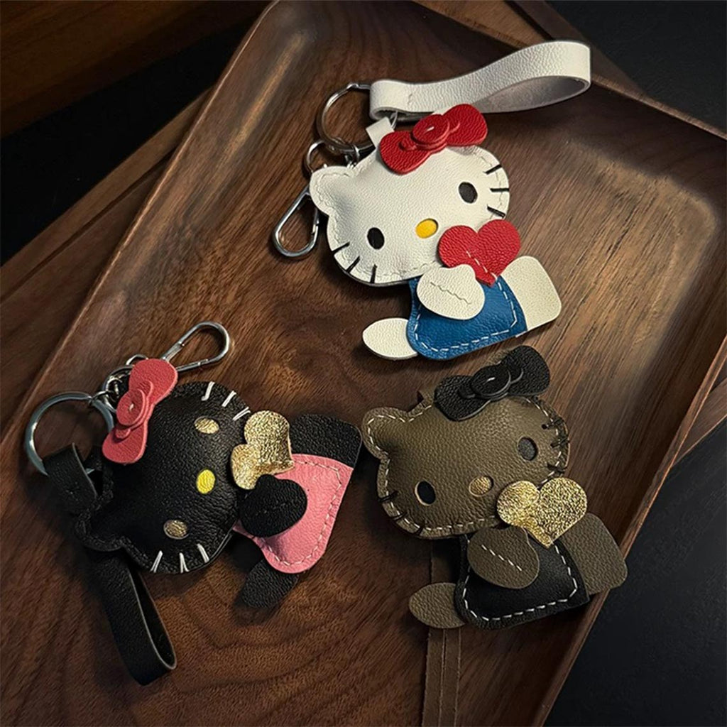 DIY Handmade Gift for Hello Kitty Lovers | Make Your Own Leather Keychain with Wirkin® Kits