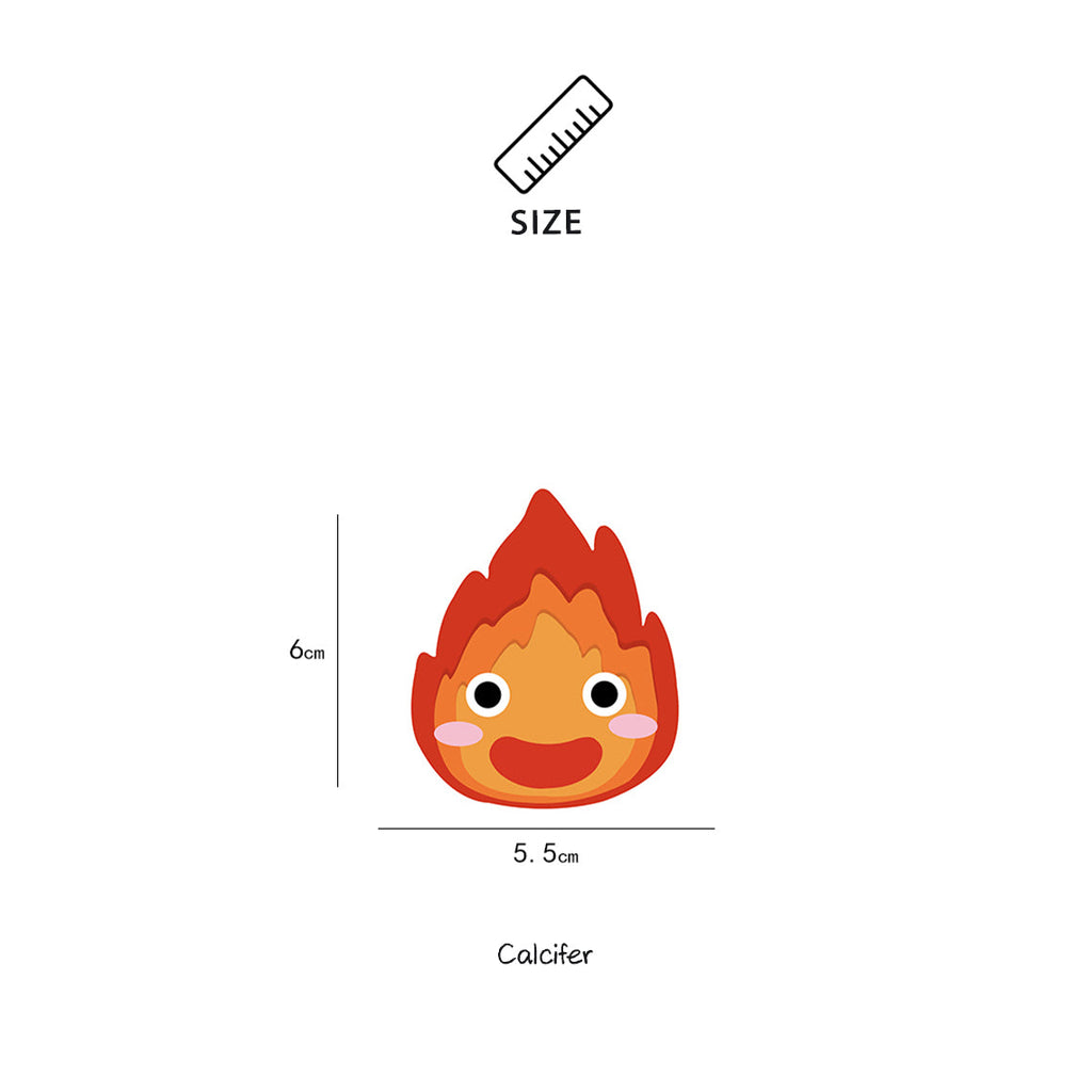 Wirkin® Sheep Leather Anime Calcifer Charm DIY Kits