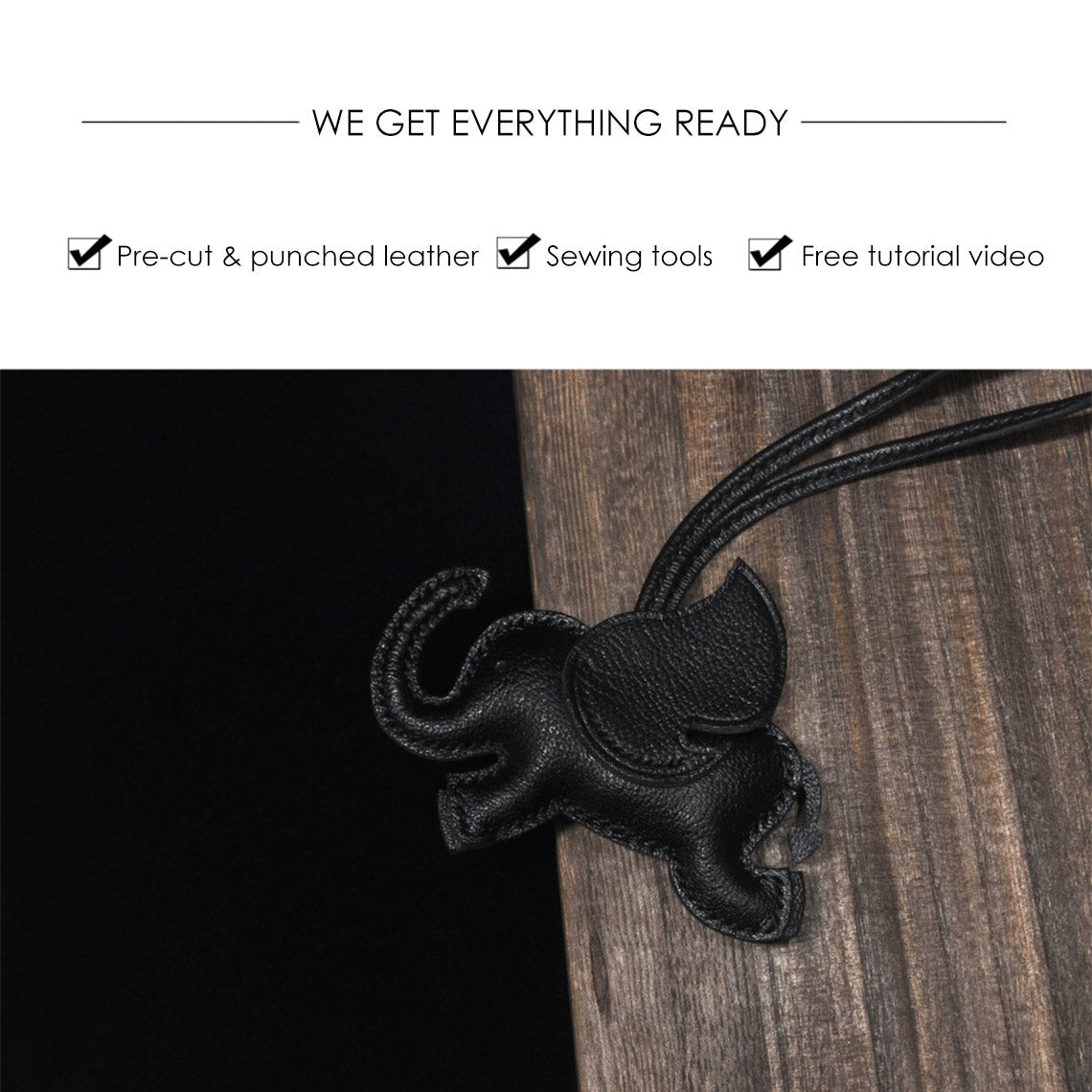 Wirkin® DIY Leather Charm Kits | DIY Leather Kits for Beginners