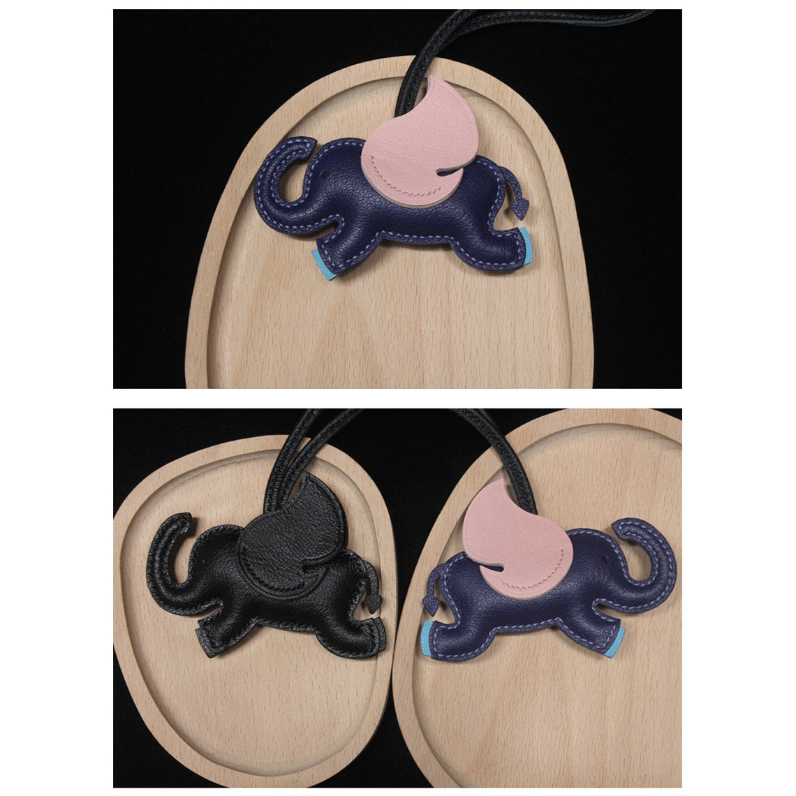 Wirkin® Sheep Leather Elephant Charm DIY Kits