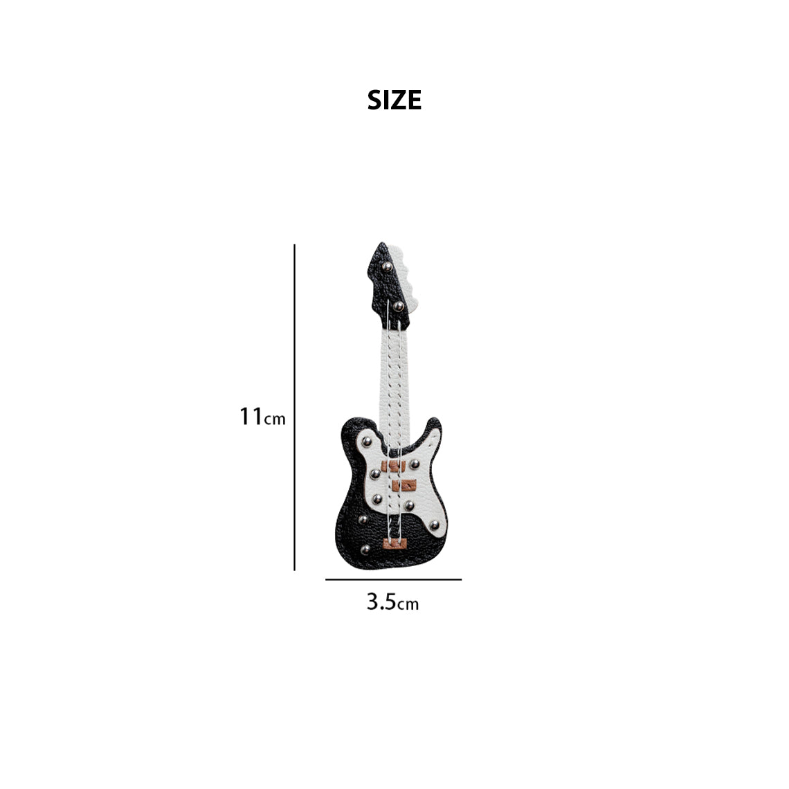 Wirkin® Leather Guitar Design Keychain DIY Kit