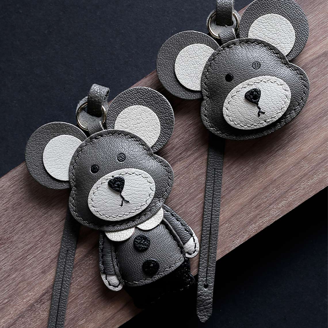 Hamster Design Leather Charm | Handmade Hamster Charm for Hamster Lovers - Wirkin®