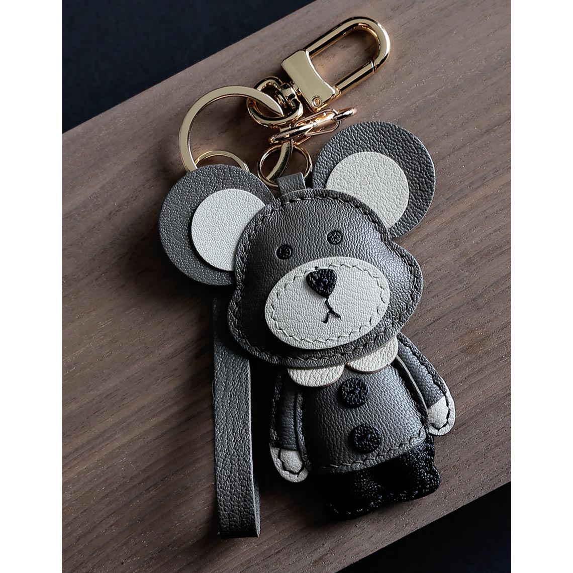 Cute Hamster Leather Keychain Handmade | Make Your Own Leather Keychain with Wirkin® Kits