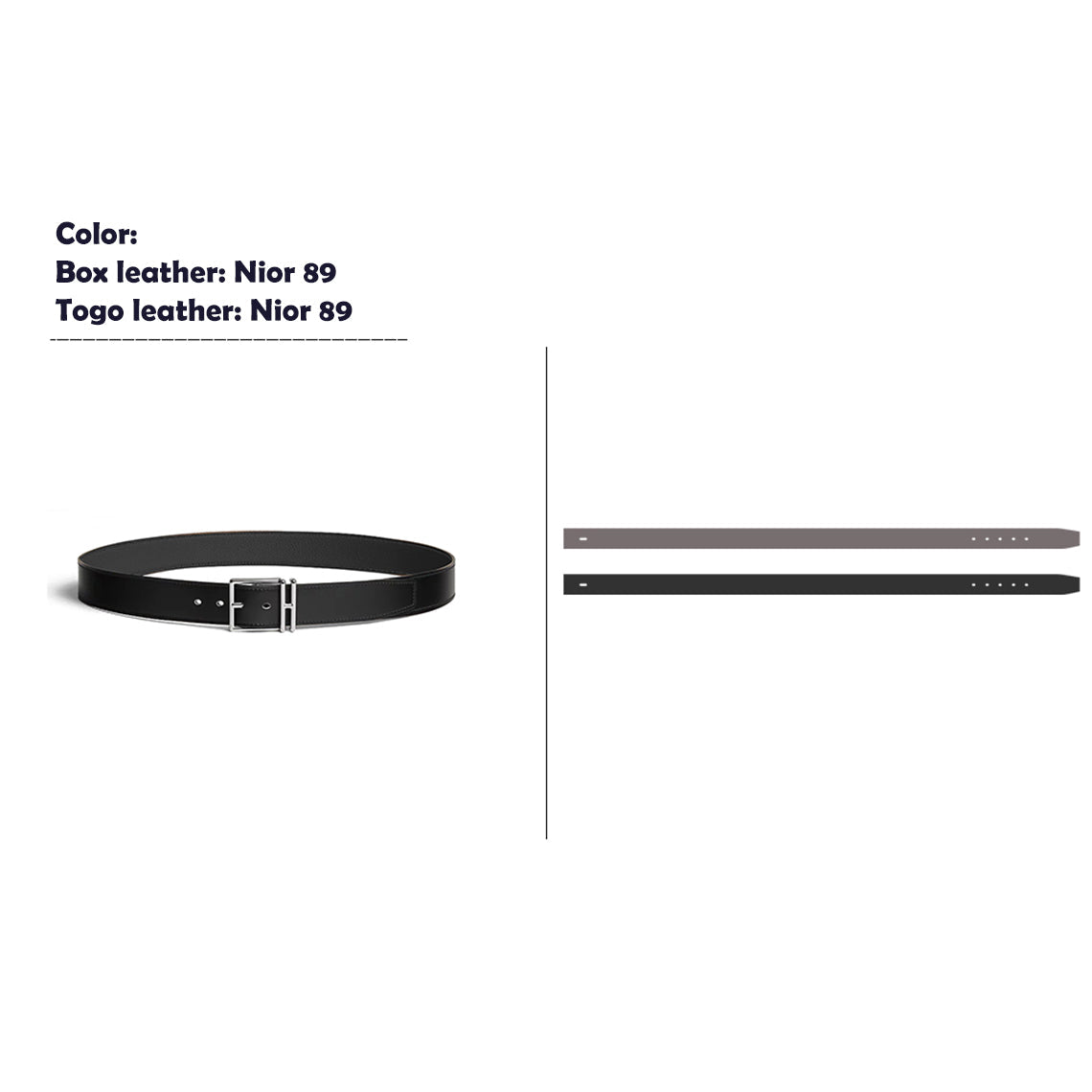 Wirkin® Full Grain Leather Inspired Men's Belt DIY Kits