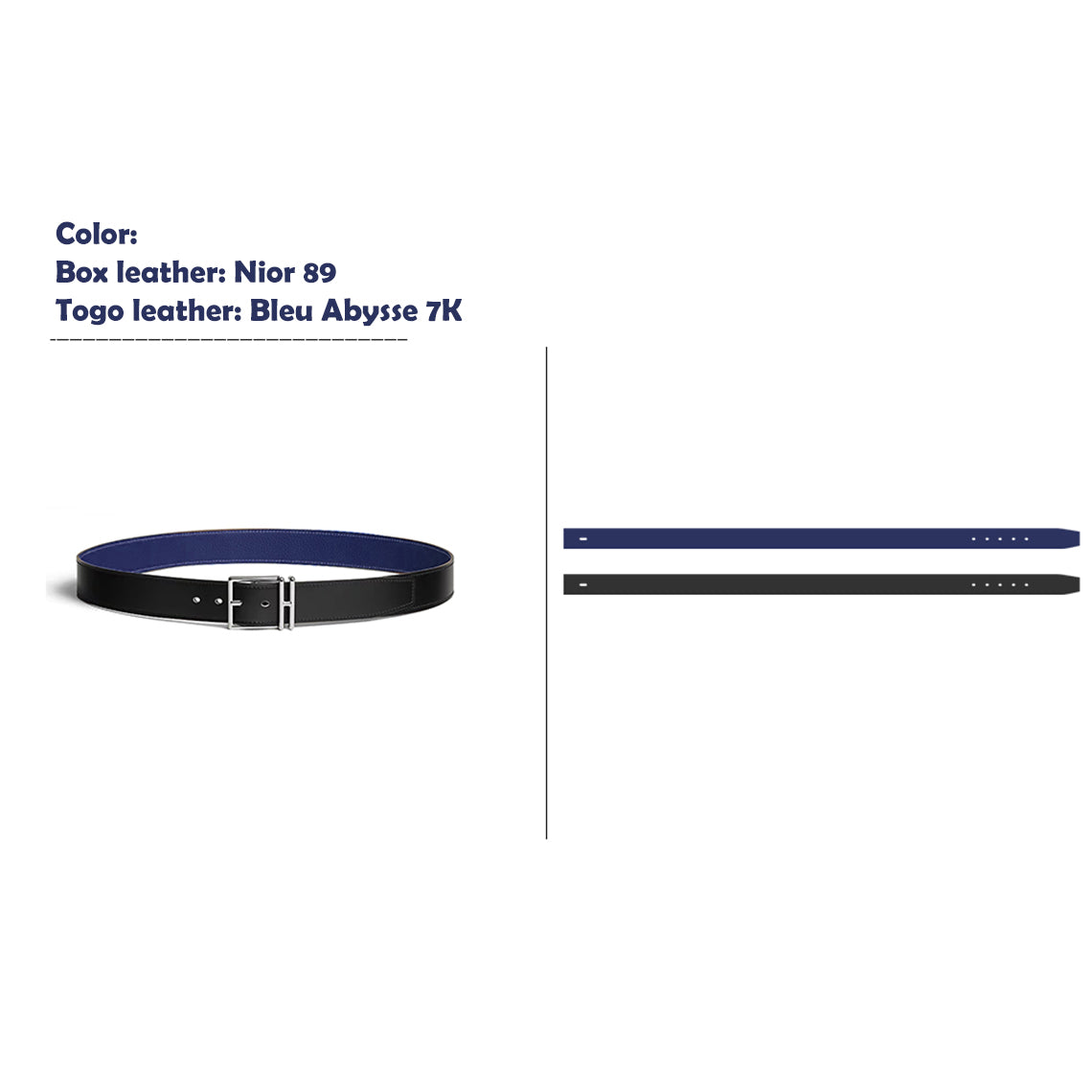 Wirkin® Full Grain Leather Inspired Men's Belt DIY Kits