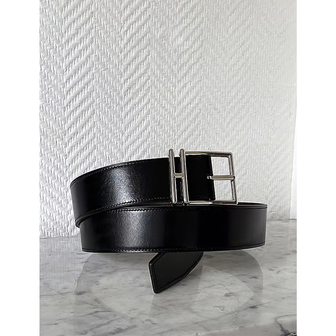 Black Leather Belt for Men | Full Grain Leather Belt Handmade - Wirkin®