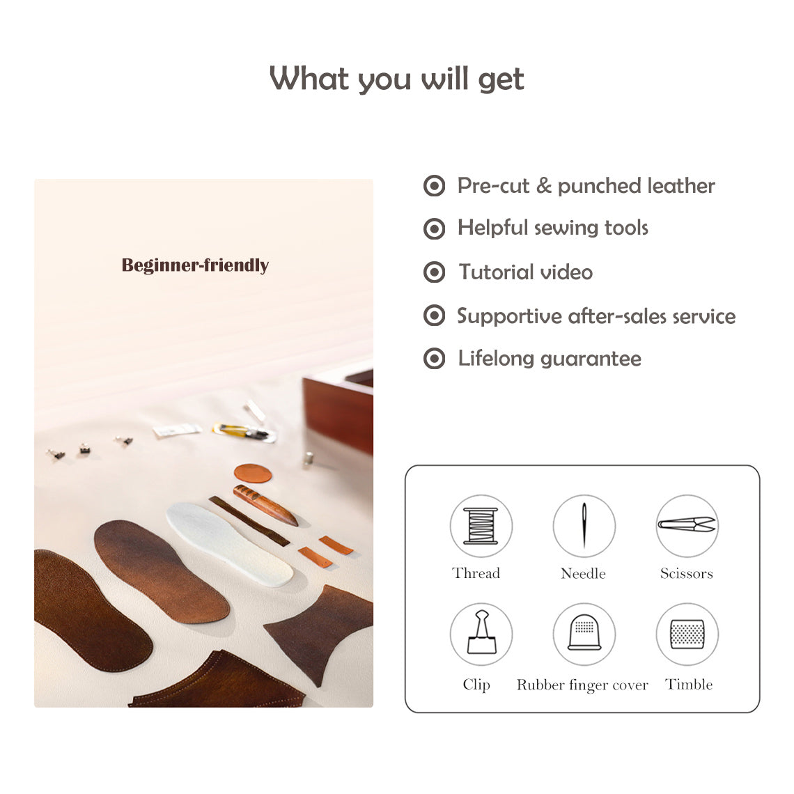 DIY Leather Slipper Kits | Materials, Tools and Instructions - Wirkin®