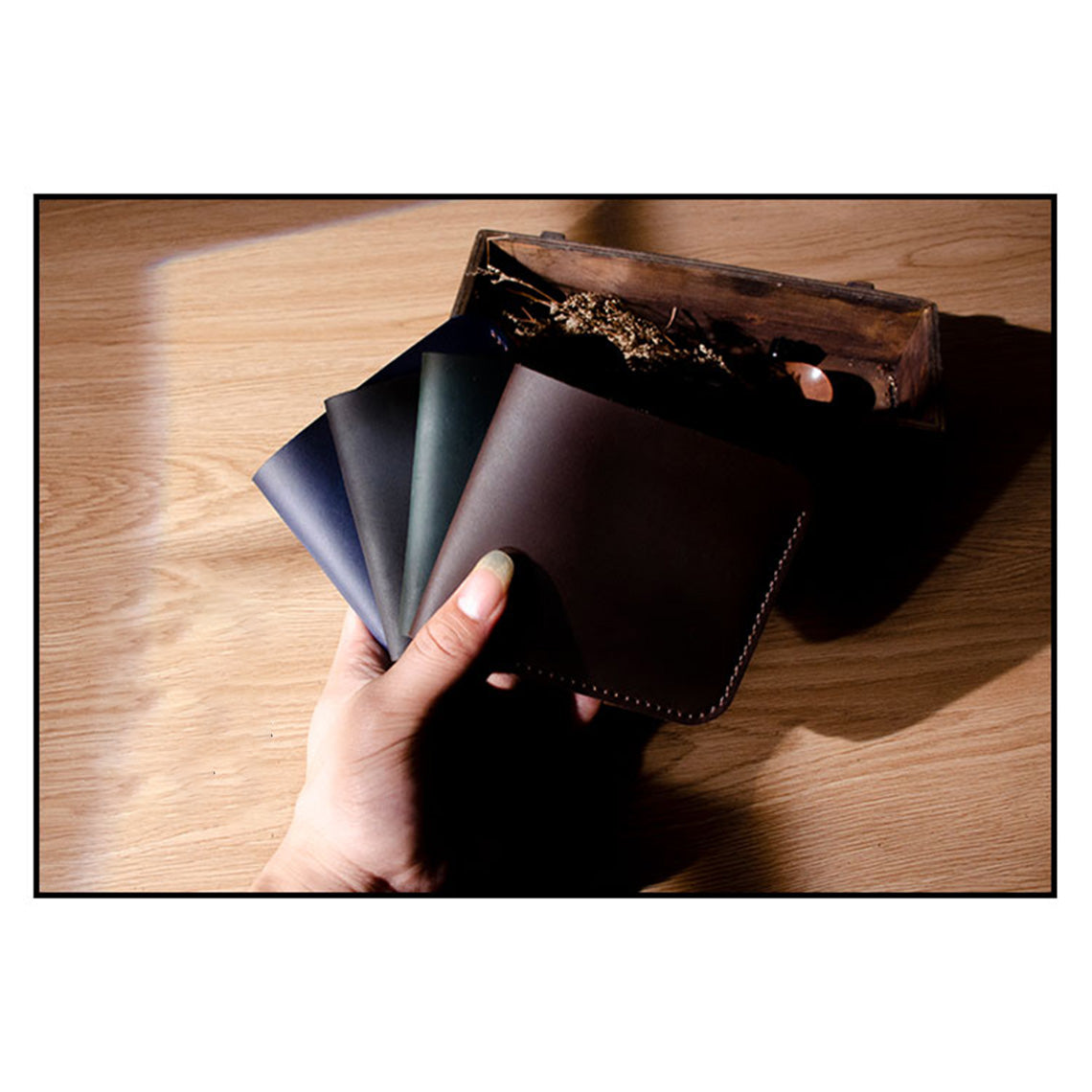 Crazy Horse Leather Wallets | Bifold Wallet for Men - Wirkin®