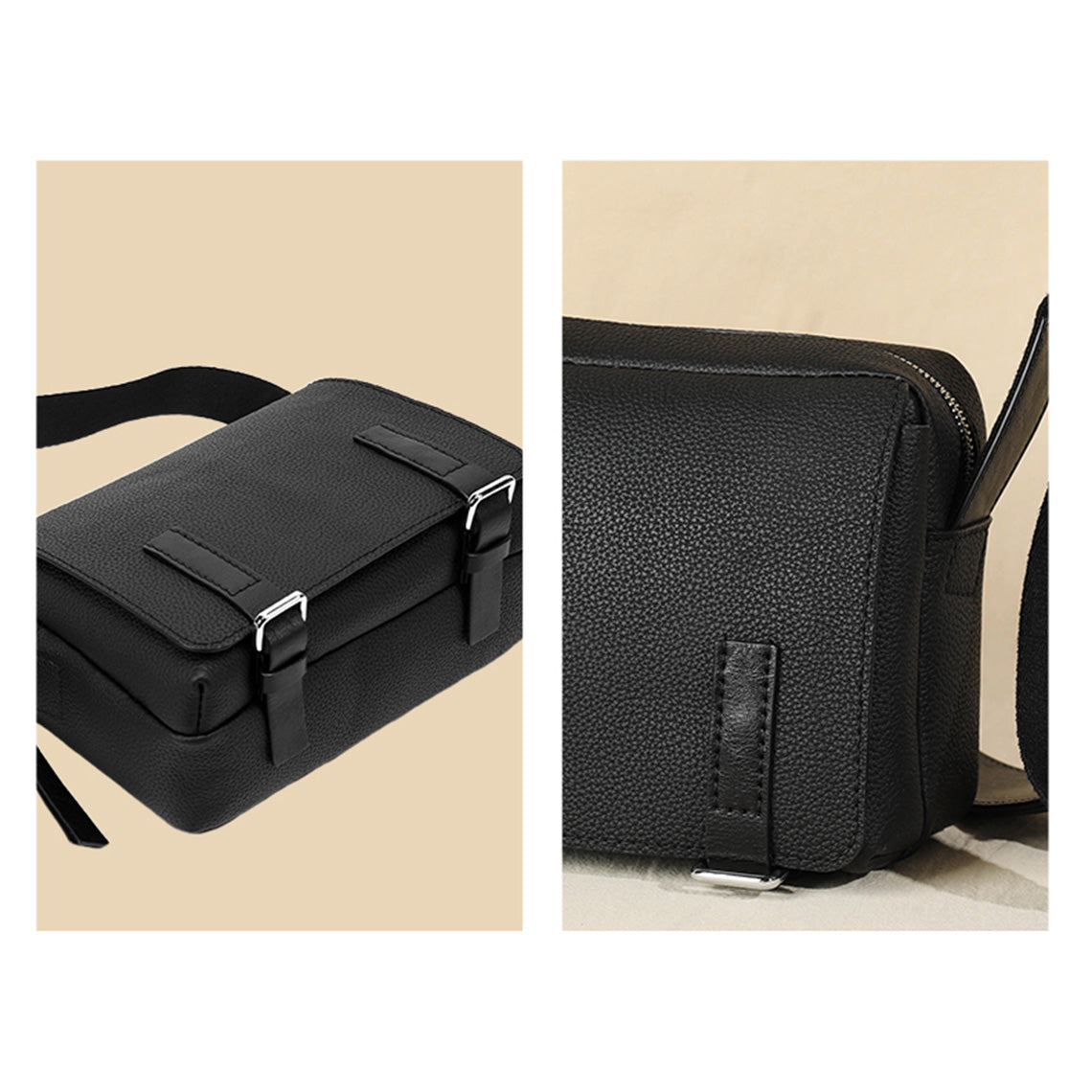 Wirkin® Top Grain Leather Men Mini Messenger Bag DIY Kit