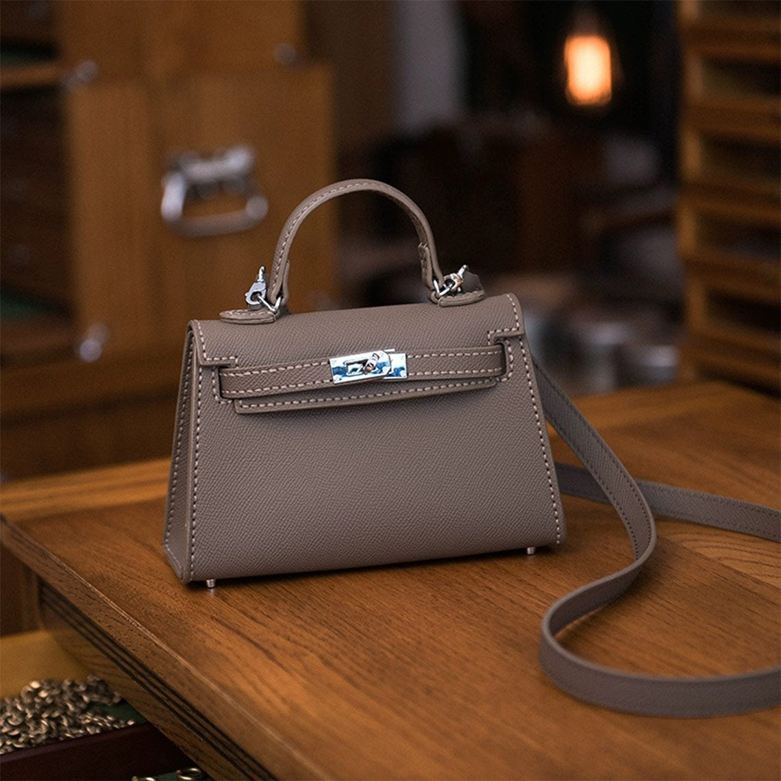 Wirkin® Top Grain Leather Inspired Sellier Kylie Bag DIY Kit | Price Drop at Checkout