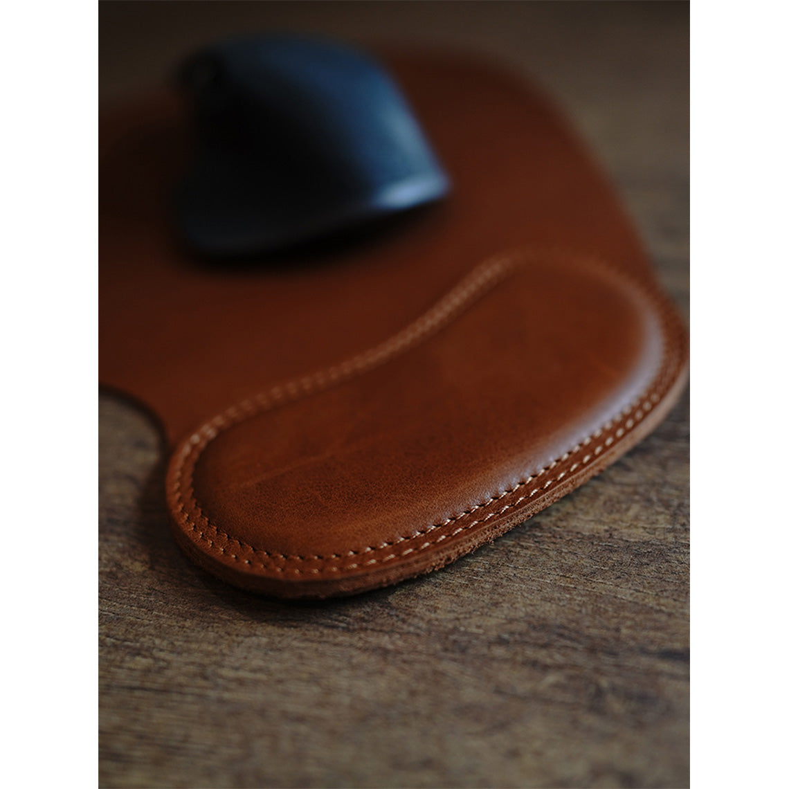 Leather Mouse Pad with Wrist Support | Computer Accessory - Wirkin®