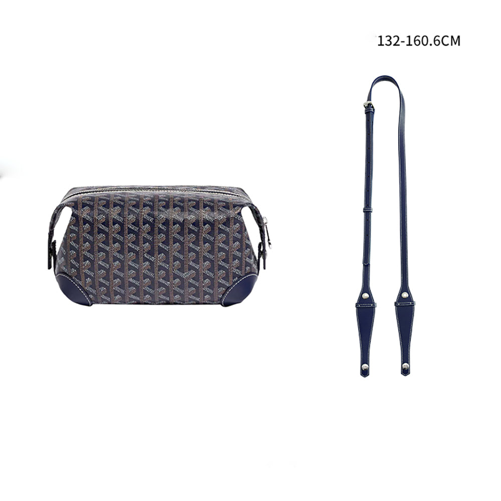 Leather Shoulder Strap for Toiletry Bag – Single Shoulder Replacement Strap Accessory