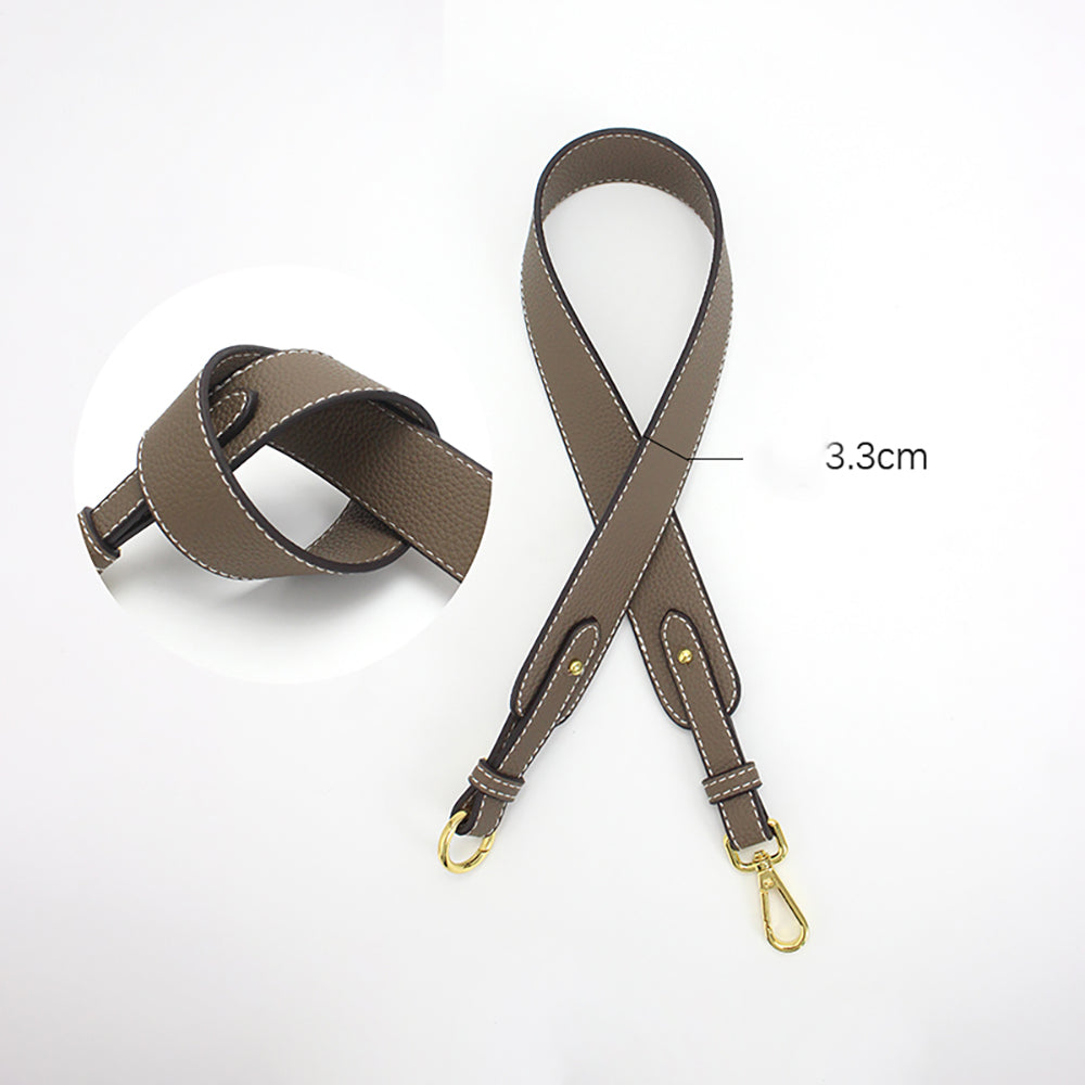 Handcrafted Genuine Leather Replacement Shoulder Strap for Evelyne & Birkin Bags, Premium Quality Leather Handbag Strap