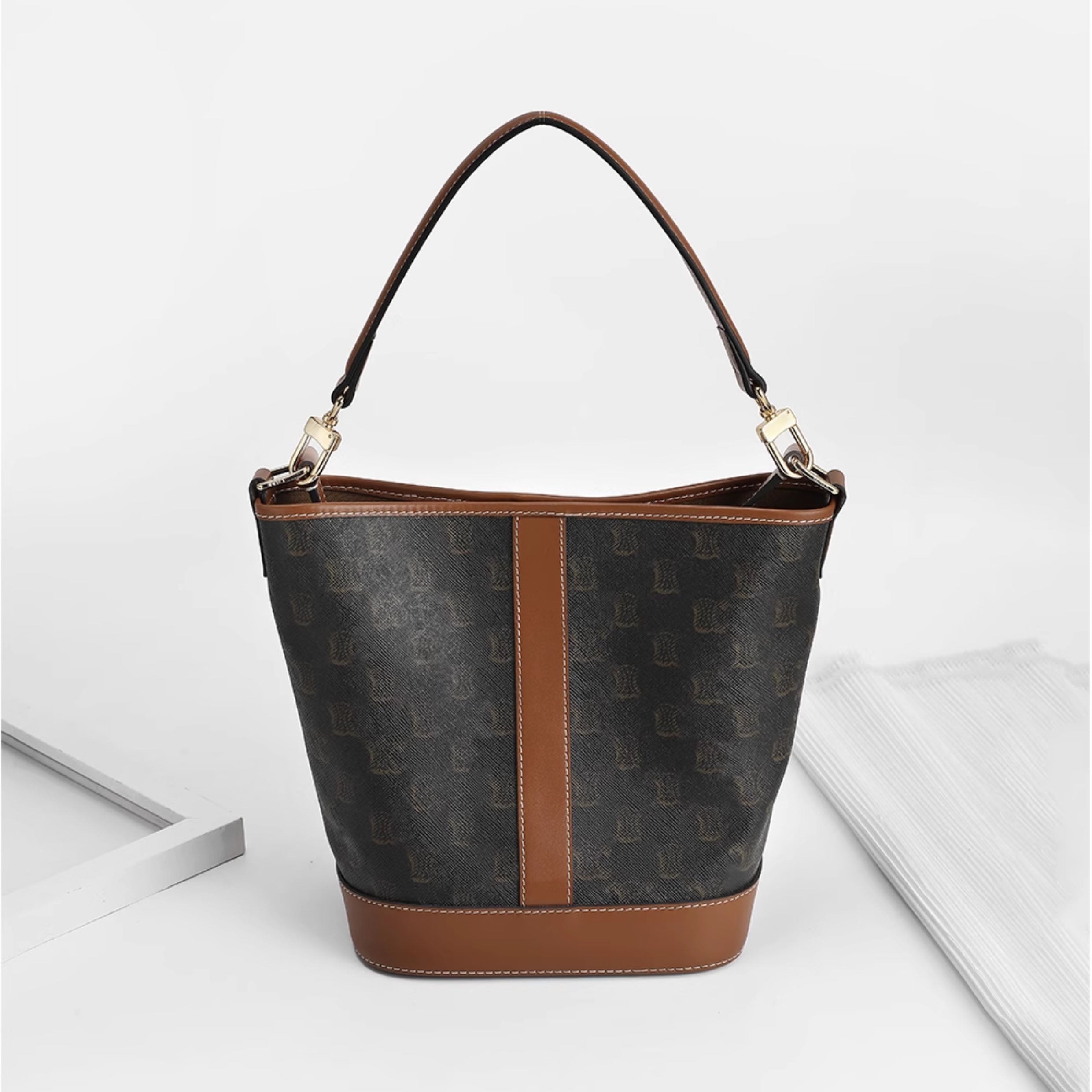 Genuine Leather Shoulder Strap for Tote and Crossbody Bags - Replacement Handle for Handbags