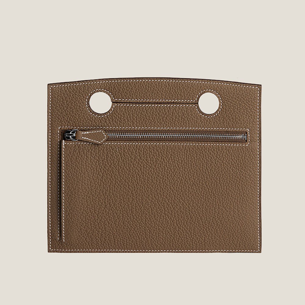 Handmade Leather Hanging Pocket for Birkin Bag – Premium Cowhide Storage for Birkin 25/30/35, Custom Cut & Sew