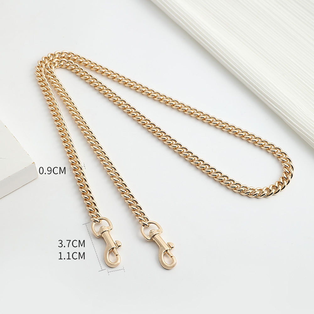 Handcrafted Metal Chain Strap for Crossbody and Shoulder Bags - Replacement Bag Chain