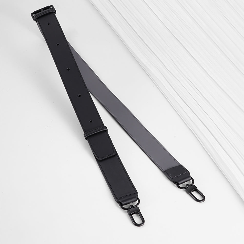 Adjustable Leather Crossbody Strap for Keepall 25 Black Knight – Premium Cowhide Shoulder Strap