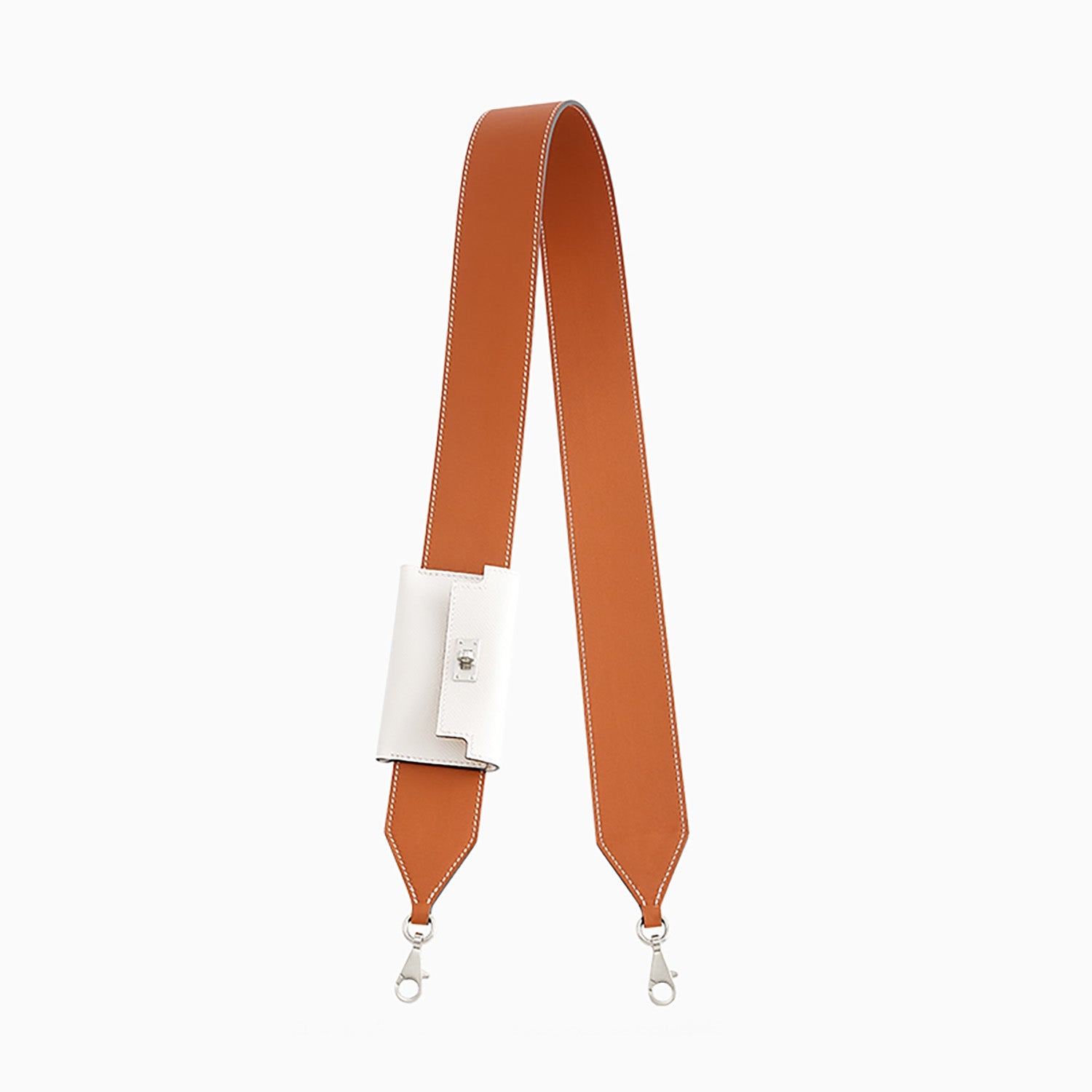 Handmade Genuine Leather Shoulder Strap for Kelly Pocket – Premium Wide Leather Bag Strap