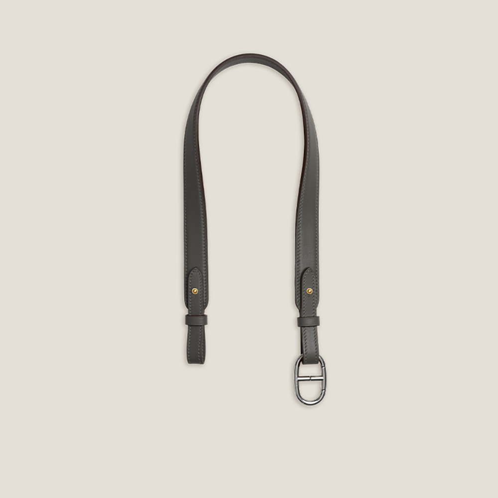 3.0cm Epsom Leather Shoulder Strap for Kelly Depeches Pouches & Togo Leather Crossbody Strap for Kelly Depeches Bags
