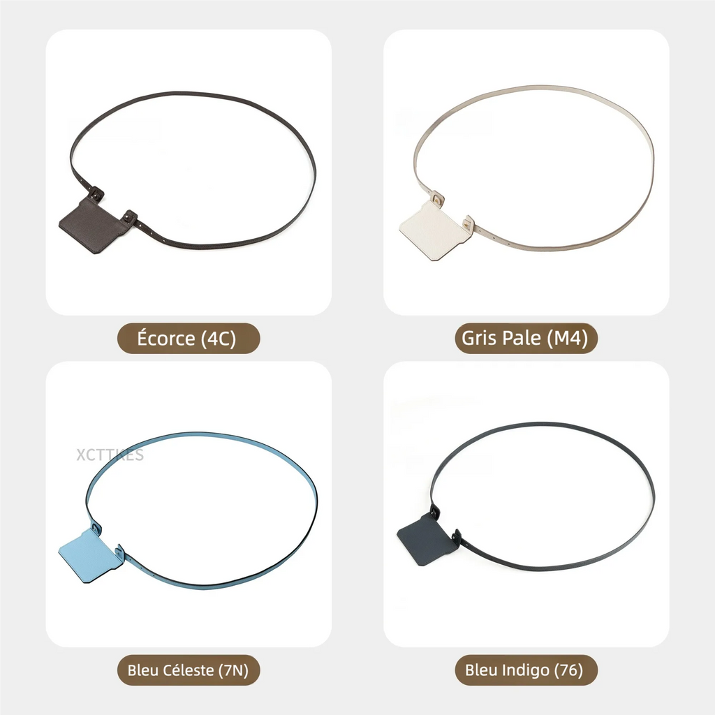 Hermès Style 'Constance/Roulis slim' Multi-Use Strap: Epsom Leather Crossbody/Waist Pouch Bandoulière for Wallet & Card Holder