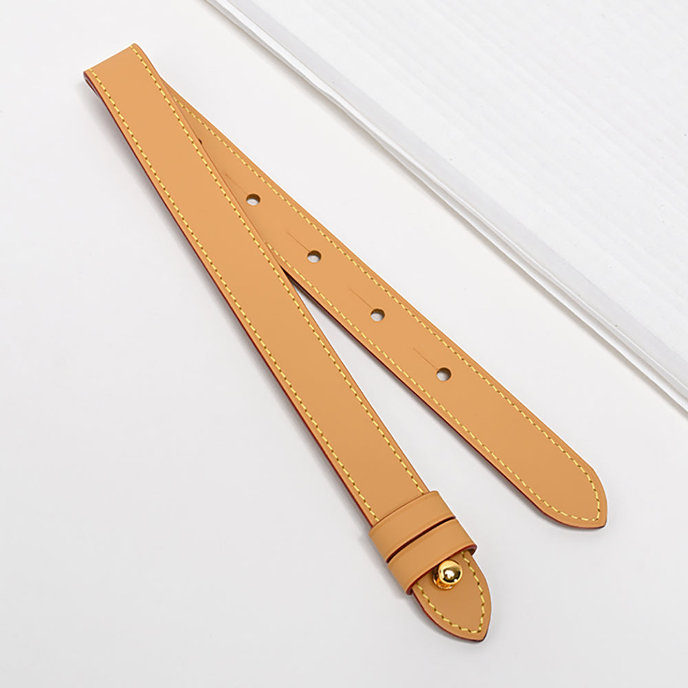 Vachetta Leather Extended Shoulder Strap for All In BB Bags – Wide & Adjustable Replacement Strap Accessory