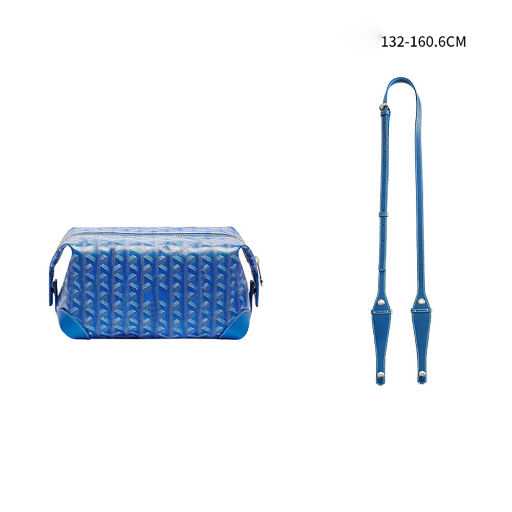 Leather Shoulder Strap for Toiletry Bag – Single Shoulder Replacement Strap Accessory