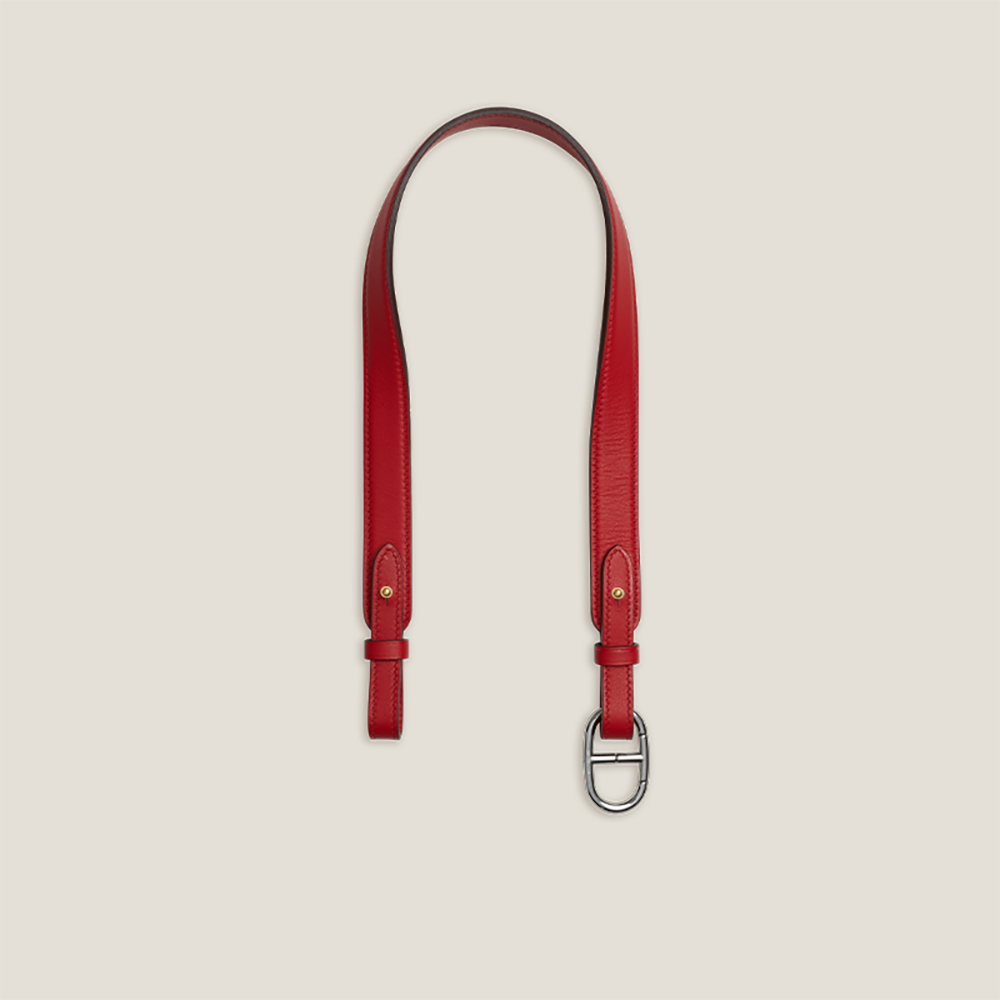 3.0cm Epsom Leather Shoulder Strap for Kelly Depeches Pouches & Togo Leather Crossbody Strap for Kelly Depeches Bags