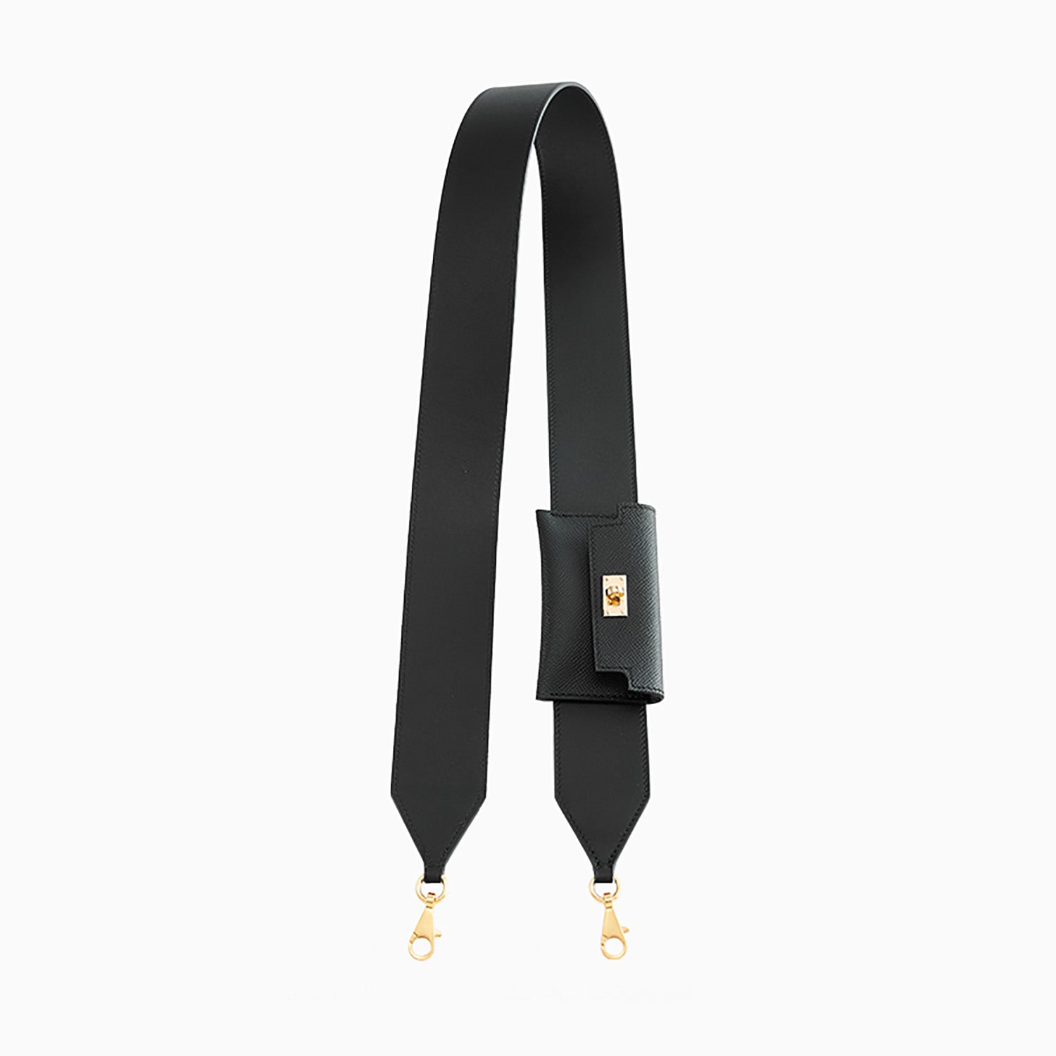 Handmade Genuine Leather Shoulder Strap for Kelly Pocket – Premium Wide Leather Bag Strap