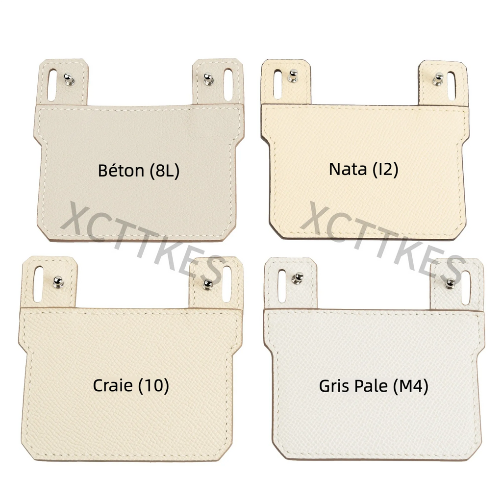 Hermès Style 'Constance/Roulis slim' Multi-Use Strap: Epsom Leather Crossbody/Waist Pouch Bandoulière for Wallet & Card Holder