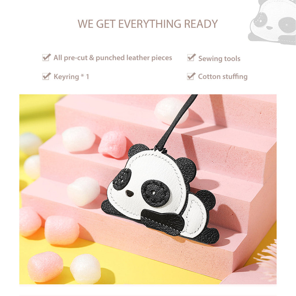 DIY Keychain Kits | How to Make a Cute Panda Keychain - Wirkin™