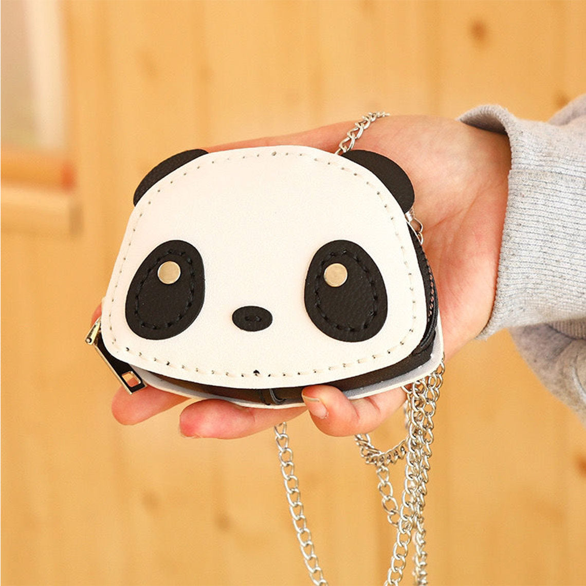 Leather Panda Wallet Purse Bag DIY Kit | Wirkin