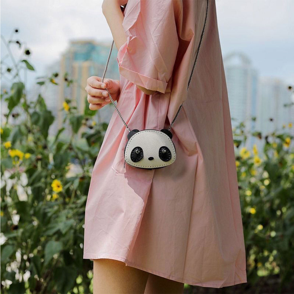 Wirkin™ Leather Panda Wallet Purse Bag DIY Kit | Make Your Own leather Panda Purse