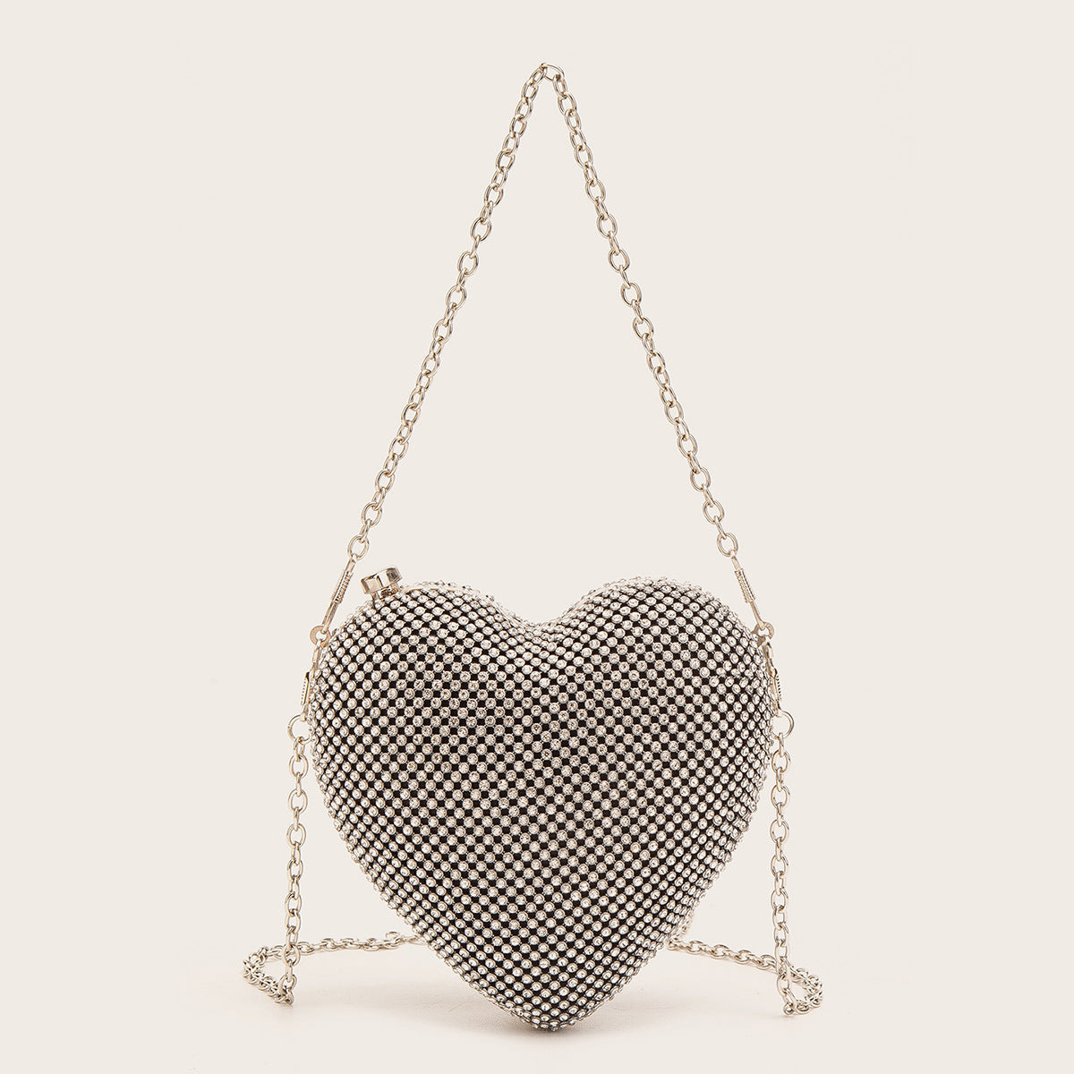 Women’s Heart Shape Evening Clutch Bag image 3