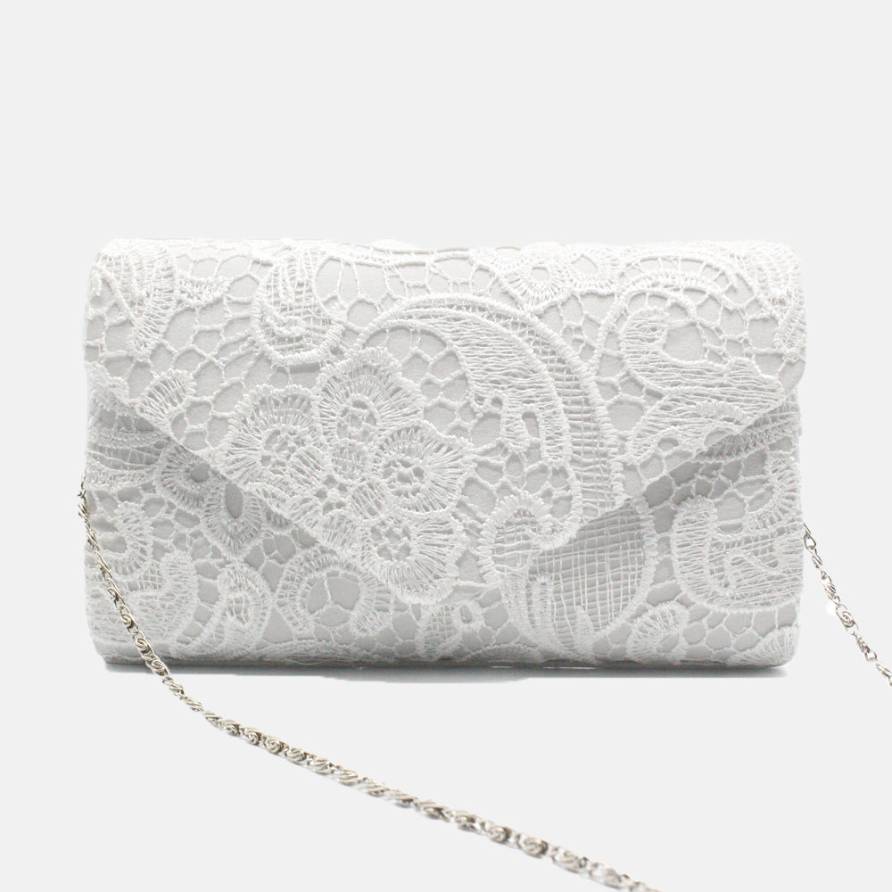 Women’s Lace Envolope Evening Clutch Bags Bridal Bags image 2