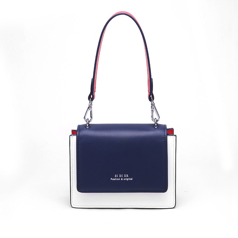 Women’s Minimalism Faux Leather Flap Shoulder Bags image