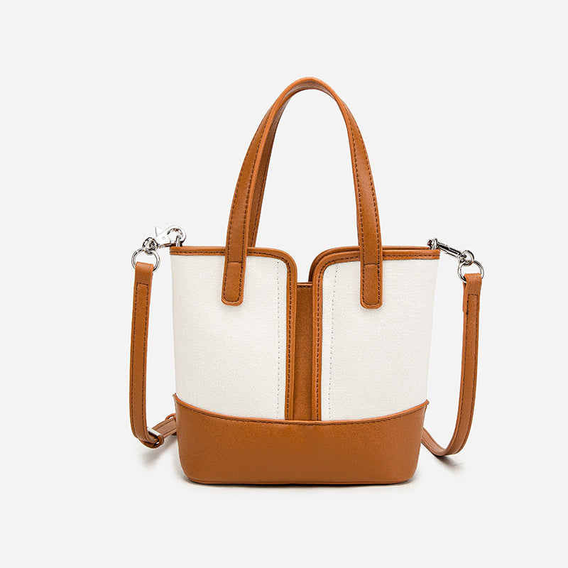 Women’s Stitching Mini Crossbody Tote Bags image 6