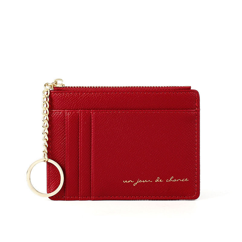 Women’s Vegan Leather Mini Purse with Zipper image 9