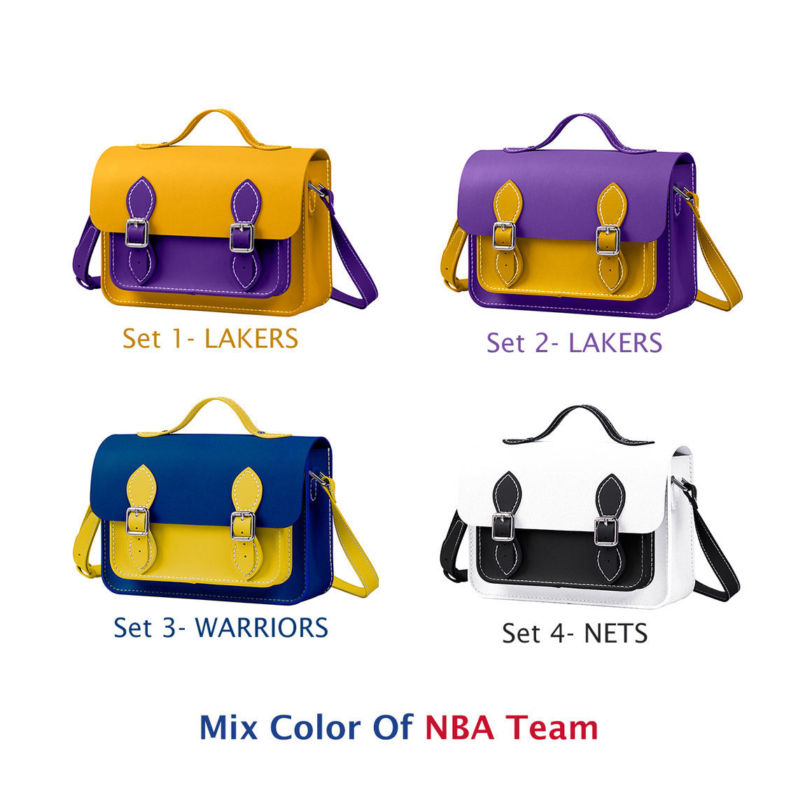 Wirkin® Lady Leather Fashion Crossbody Satchel Bag DIY Kit