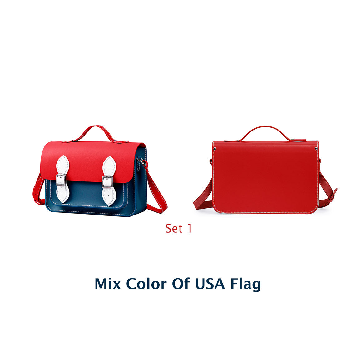 Mix Color of USA Flag Crossbody Bag | NBA Laker & Warriors Crossbody Bag | Shoulder Bag | Handbag | Wirkin