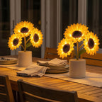Shimmering Sunflower Lamp