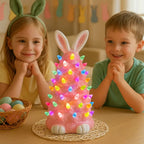 Petal Pink Christmas Bunny