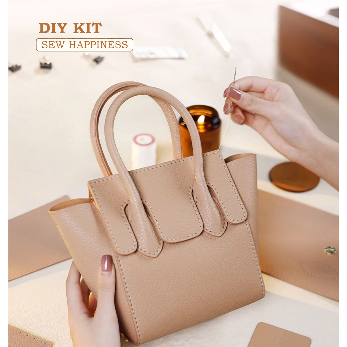 Create Your Leather Bag with Our Leather Bag Kits - Wirkin®